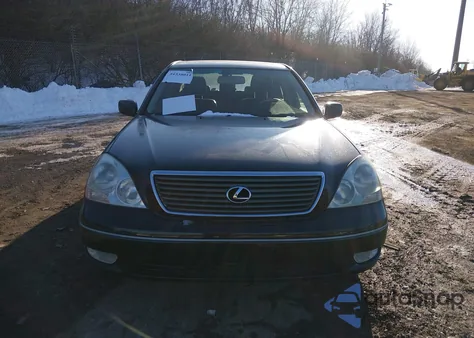 2003 Lexus Ls 430 from USA, damaged, VIN JTHBN30F830113665